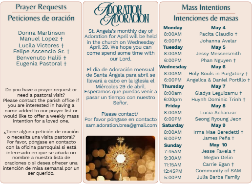 Community in Faith: A Week at St. Angela’s
