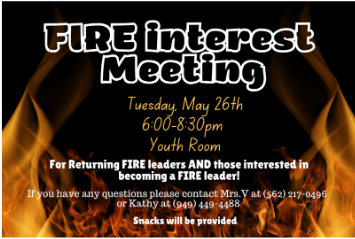 Ignite Your Leadership: The FIRE Interest Meeting is Here!