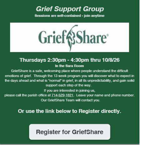 Finding Comfort and Community: Join Our GriefShare Support Group