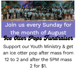 Cool Down & Support Our Youth Ministry This August!