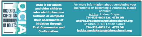 Are You Called to the Catholic Faith? Join Our OCIA Program