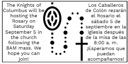 Uniting in Prayer: A Special Morning Rosary with the Knights of Columbus