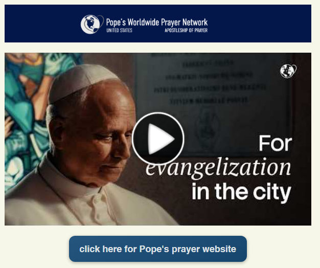 Join the Pope’s Worldwide Prayer Network