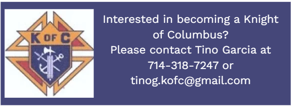 Step Up to Serve: Become a Knight of Columbus
