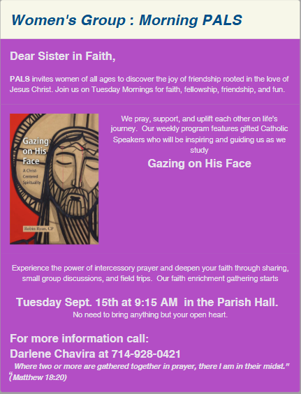 Discover Faith, Fellowship, and Sisterhood with Morning PALS