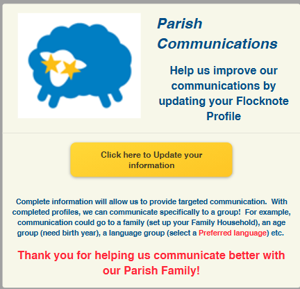 Stay Connected: Update Your Flocknote Profile Today!