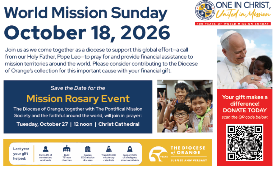 Uniting in Faith and Global Outreach for World Mission Sunday